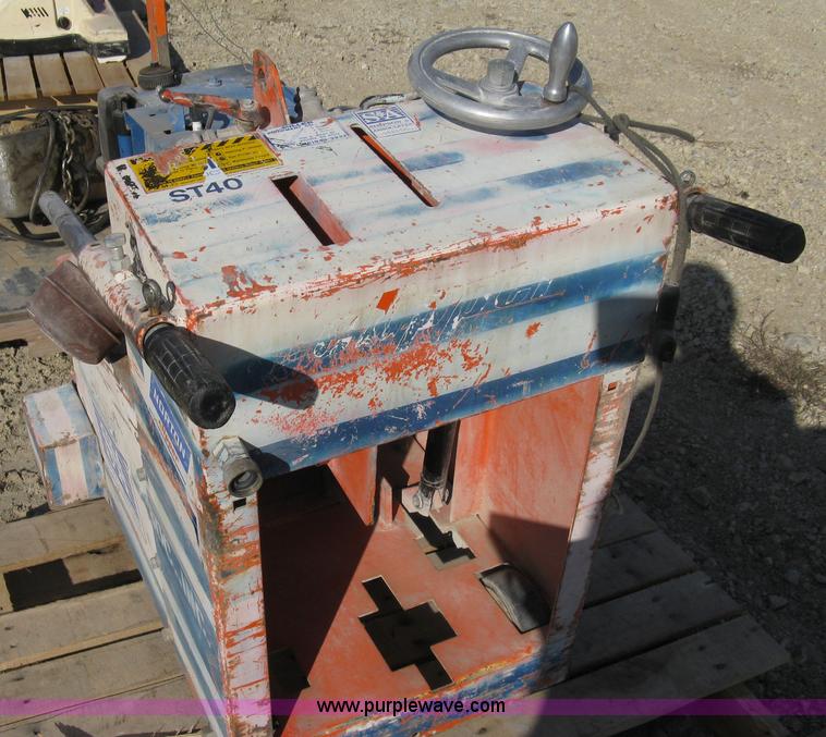image for item B9732 Norton Clipper ST40 concrete saw