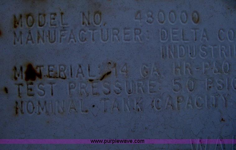 image for item B9737 Delta 105 gallon fuel tank