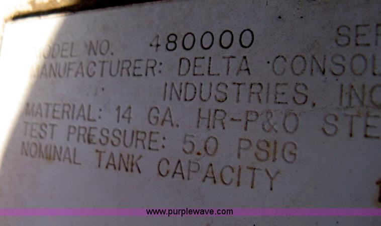 image for item B9738 Delta 105 gallon fuel tank