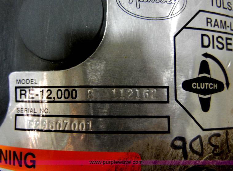 image for item C4140 Ramsey RE12000 winch and bracket unit