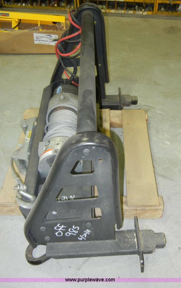 image for item C4141 Ramsey RE12000 winch and bracket unit