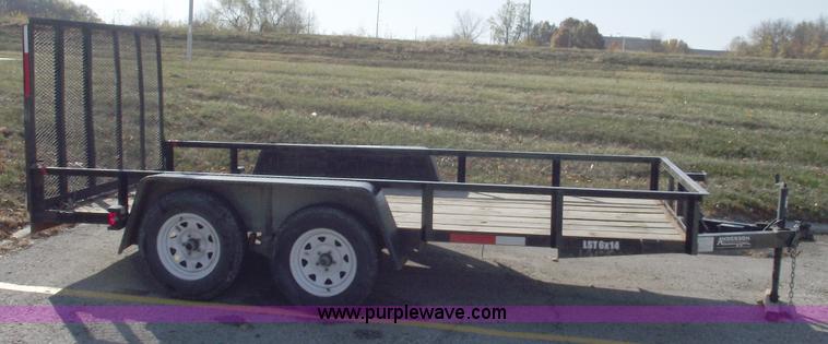 image for item C5719 2008 Anderson LST6x14 utility trailer