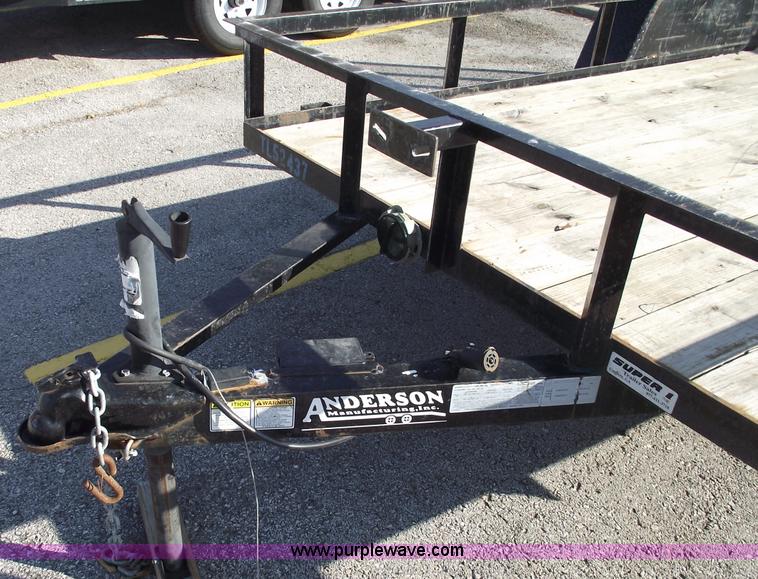 image for item C5719 2008 Anderson LST6x14 utility trailer