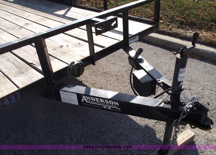 image for item C5719 2008 Anderson LST6x14 utility trailer