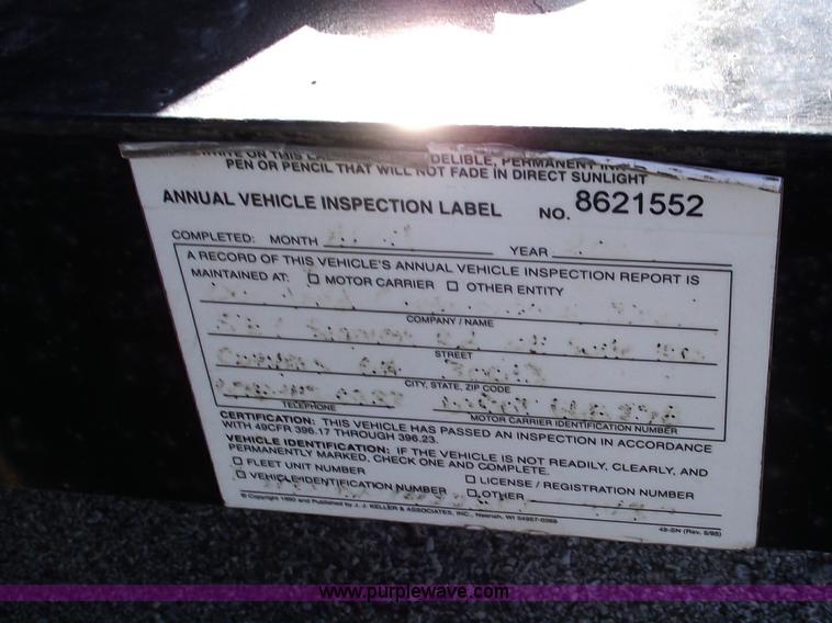 image for item C5719 2008 Anderson LST6x14 utility trailer