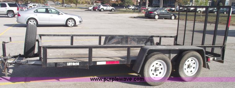 image for item C5721 2007 Anderson LST614 utility trailer