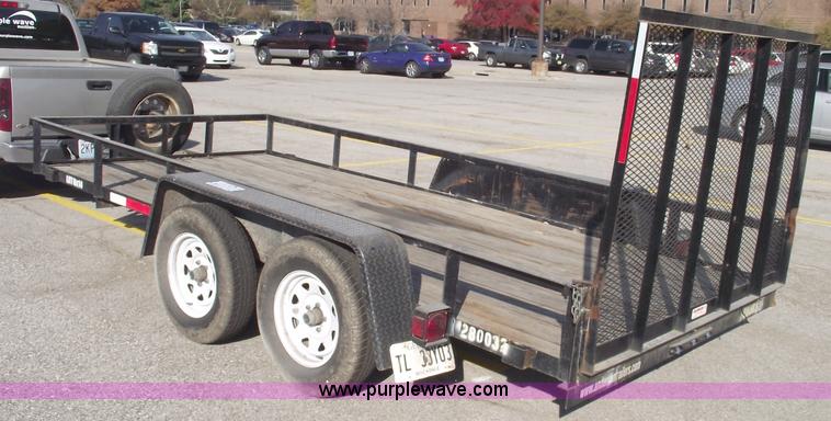 image for item C5721 2007 Anderson LST614 utility trailer