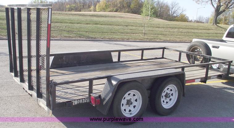 image for item C5721 2007 Anderson LST614 utility trailer