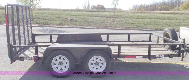 image for item C5721 2007 Anderson LST614 utility trailer