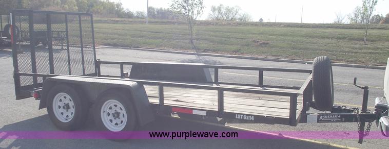 image for item C5721 2007 Anderson LST614 utility trailer