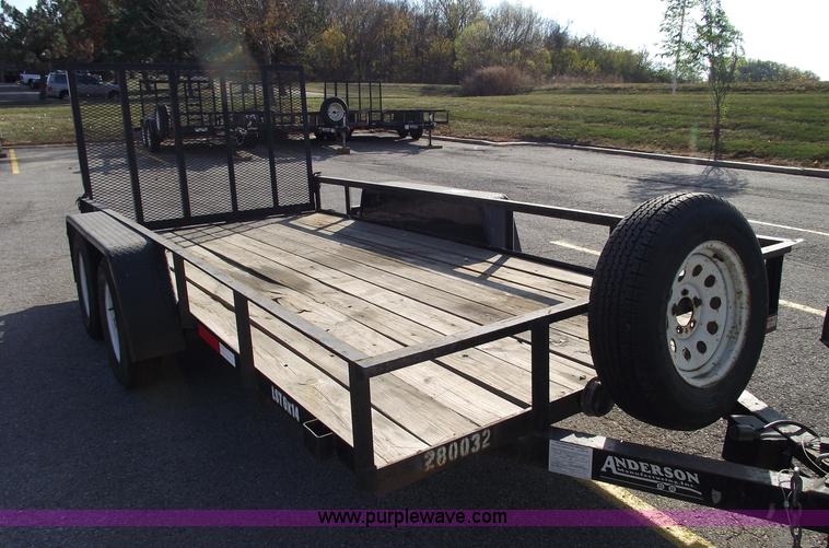 image for item C5721 2007 Anderson LST614 utility trailer