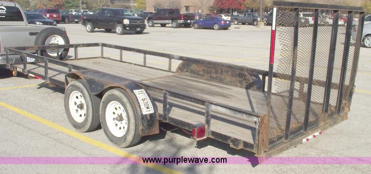 image for item C5723 2006 Anderson 18' utility trailer