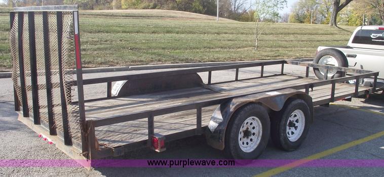 image for item C5723 2006 Anderson 18' utility trailer