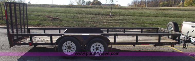 image for item C5723 2006 Anderson 18' utility trailer