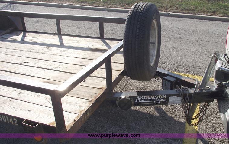 image for item C5723 2006 Anderson 18' utility trailer