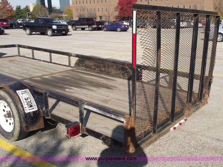 image for item C5723 2006 Anderson 18' utility trailer