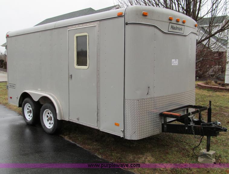 image for item D3002 1998 Haulmark enclosed trailer