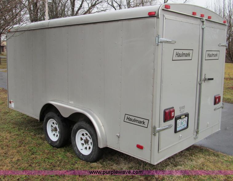 image for item D3002 1998 Haulmark enclosed trailer