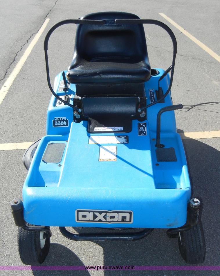 image for item J9376 Dixon 3304 ZTR lawn mower
