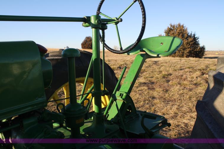 image for item A6631 1937 John Deere Model A tractor