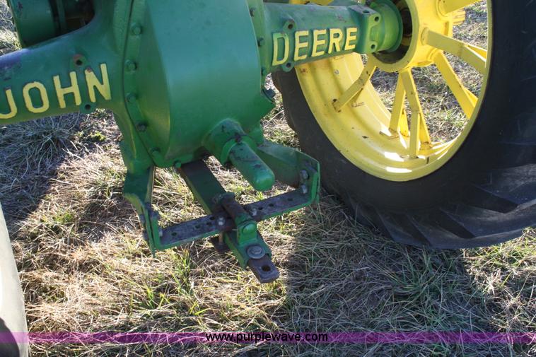image for item A6631 1937 John Deere Model A tractor