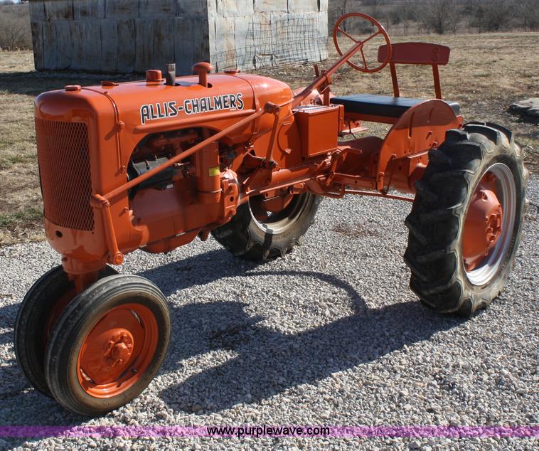 image for item A6657 1948 Allis Chalmers Model C tractor