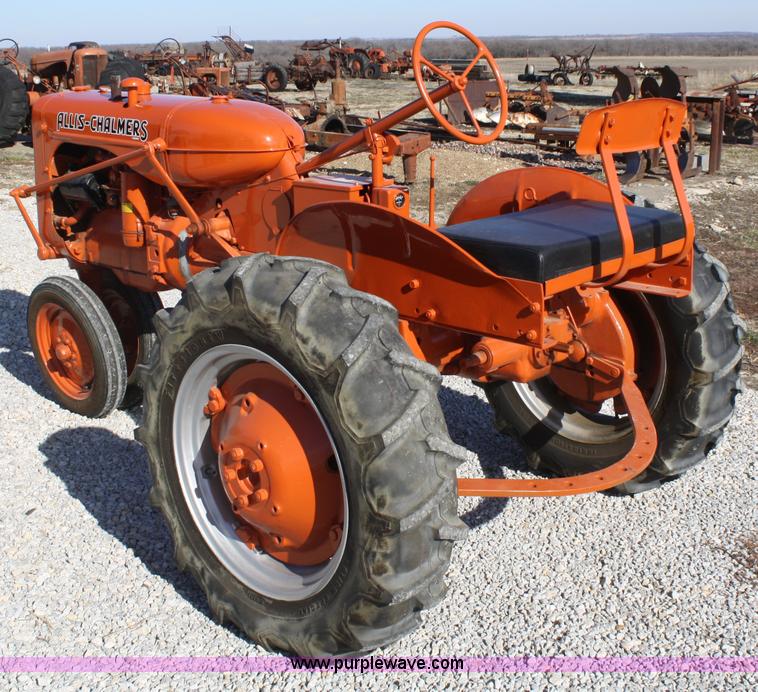 image for item A6657 1948 Allis Chalmers Model C tractor