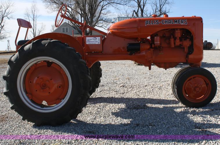 image for item A6657 1948 Allis Chalmers Model C tractor