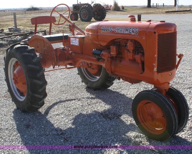 image for item A6657 1948 Allis Chalmers Model C tractor