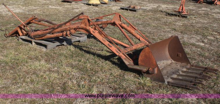 image for item A6671 Allis Chalmers front loader with trip bucket
