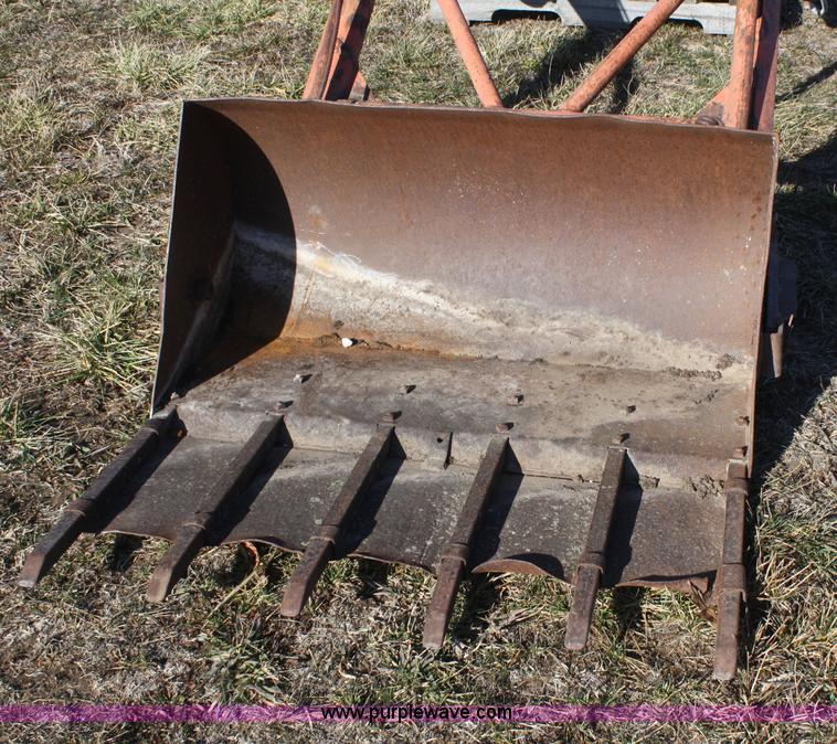 image for item A6671 Allis Chalmers front loader with trip bucket