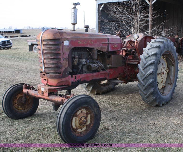 image for item A6673 1956 Massey-Harris 444 G1RF tractor