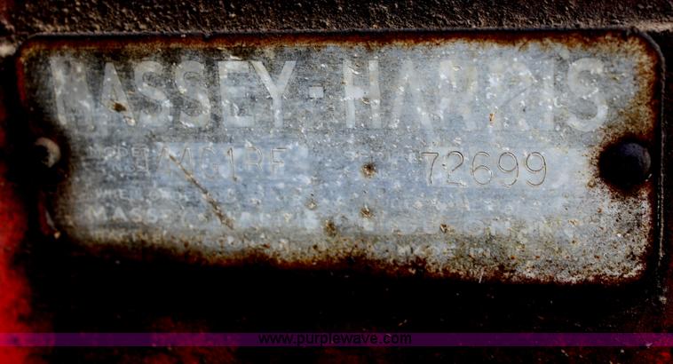 image for item A6673 1956 Massey-Harris 444 G1RF tractor