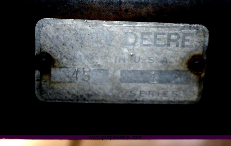 image for item A6719 John Deere 45 loader with trip bucket