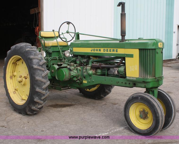 image for item A6720 1957 John Deere 520 tractor