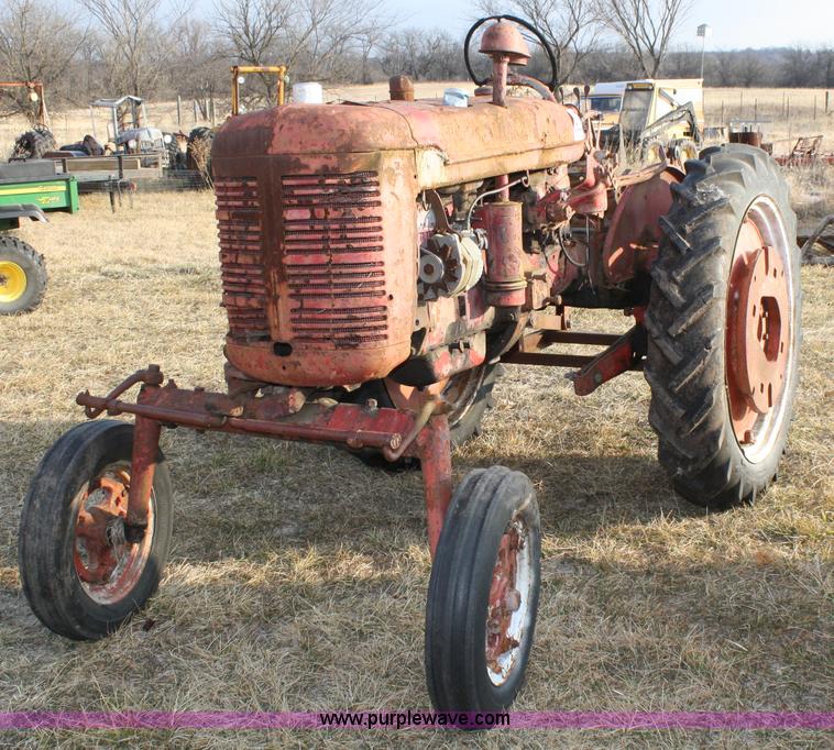 image for item A6721 Farmall Super AV hi-crop tractor