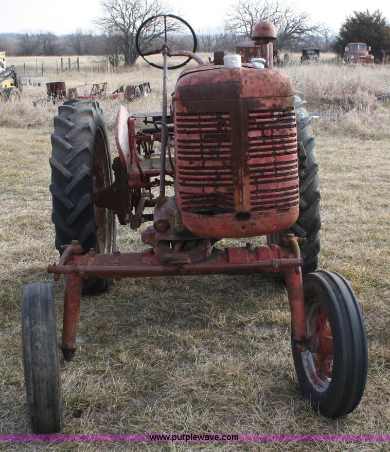 image for item A6721 Farmall Super AV hi-crop tractor
