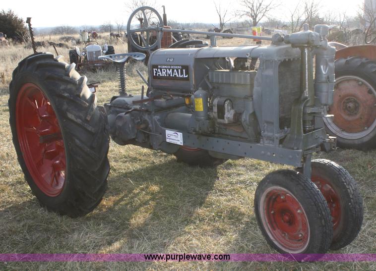 image for item A6723 1933 International Harvester F12 tractor