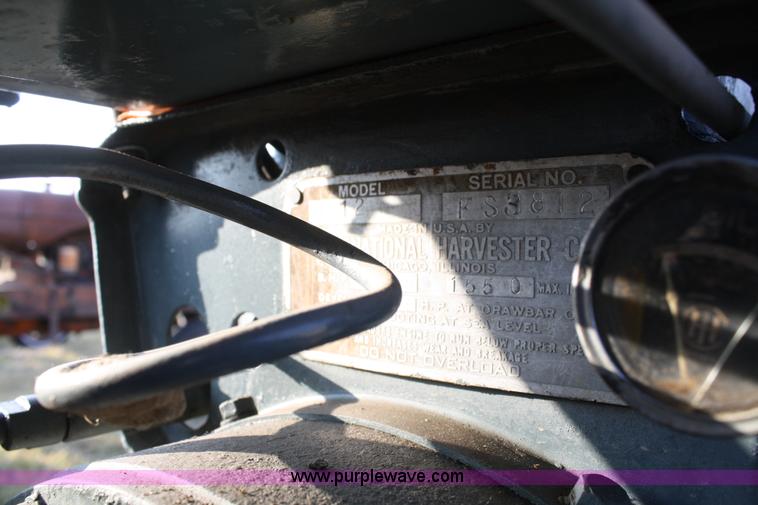 image for item A6723 1933 International Harvester F12 tractor