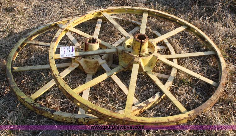 image for item A6726 Rear steel wheels