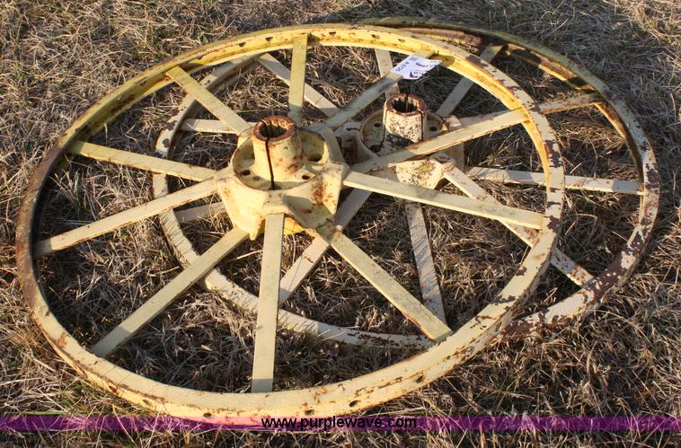 image for item A6726 Rear steel wheels