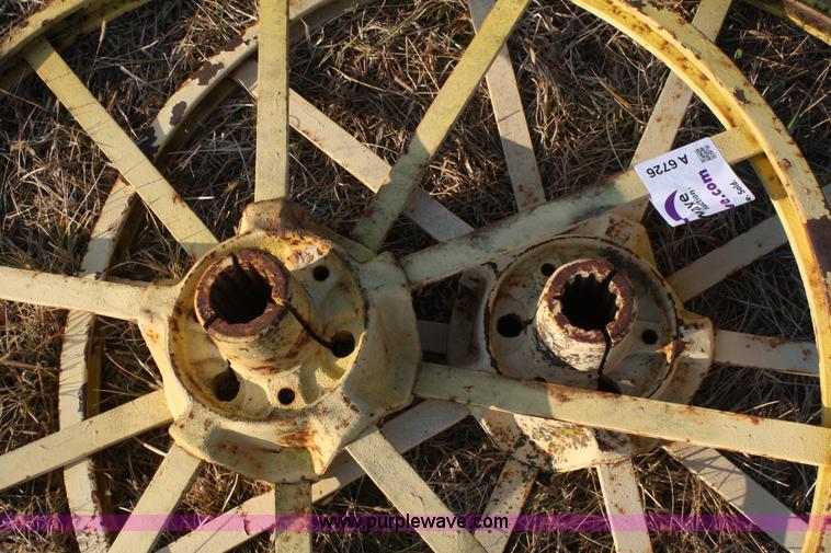 image for item A6726 Rear steel wheels