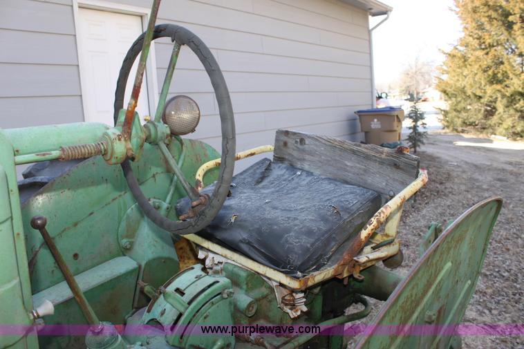 image for item B8837 1951 John Deere MT tractor