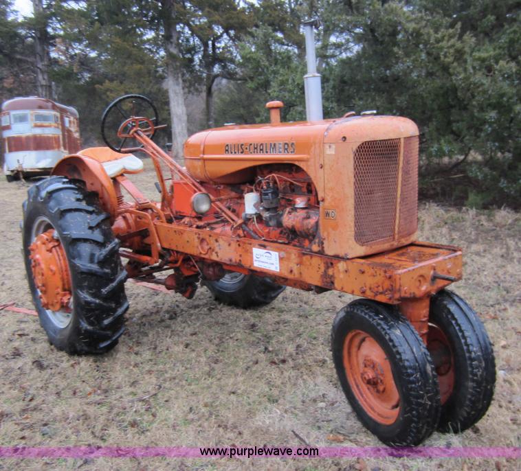 image for item C5273 1949 Allis-Chalmers WD tractor