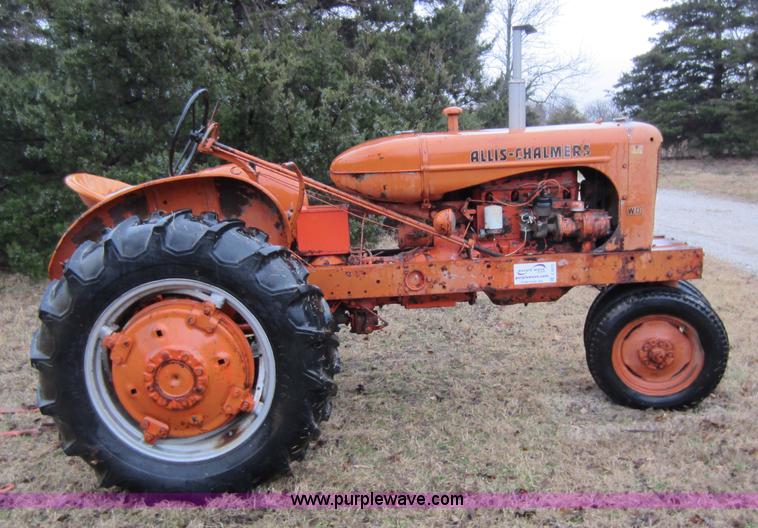 image for item C5273 1949 Allis-Chalmers WD tractor
