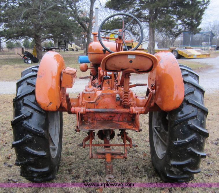 image for item C5273 1949 Allis-Chalmers WD tractor