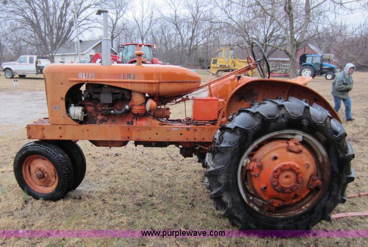 image for item C5273 1949 Allis-Chalmers WD tractor