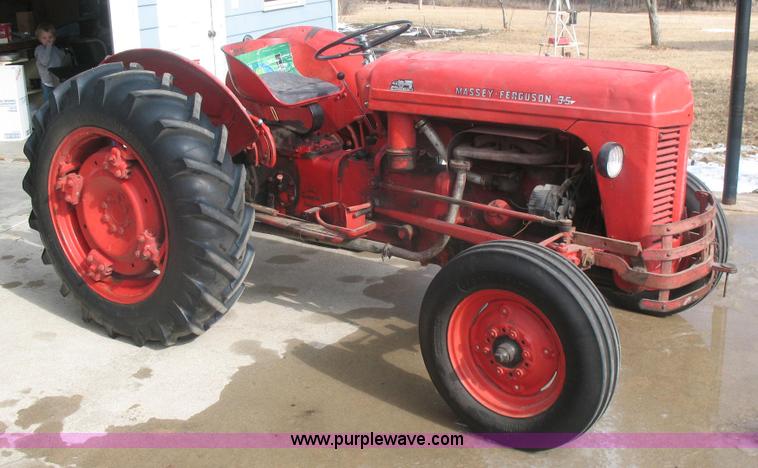 image for item D6571 1958 Massey-Ferguson TD-35 tractor
