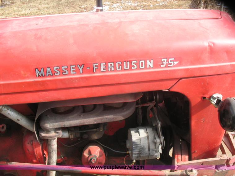image for item D6571 1958 Massey-Ferguson TD-35 tractor