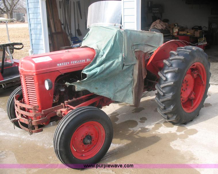 image for item D6571 1958 Massey-Ferguson TD-35 tractor